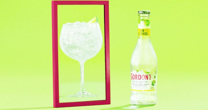 Gordons sin alcohol gin tonic sin